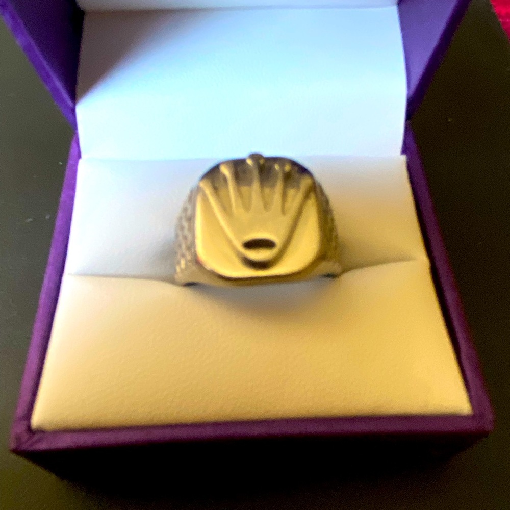 SS rolex ring